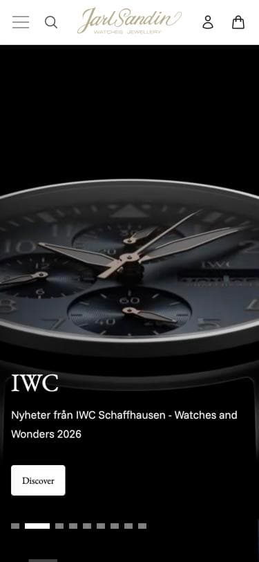Jarl Sandin — hemsida byggd av PolarWeb