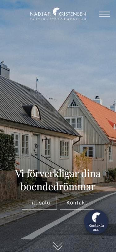 Nadjafi & Kristensen — hemsida byggd av PolarWeb